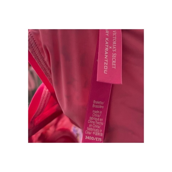 Victoria’s Secret × Mary Katrantzou collection in pink/ blue floral print NWT - Picture 5 of 5